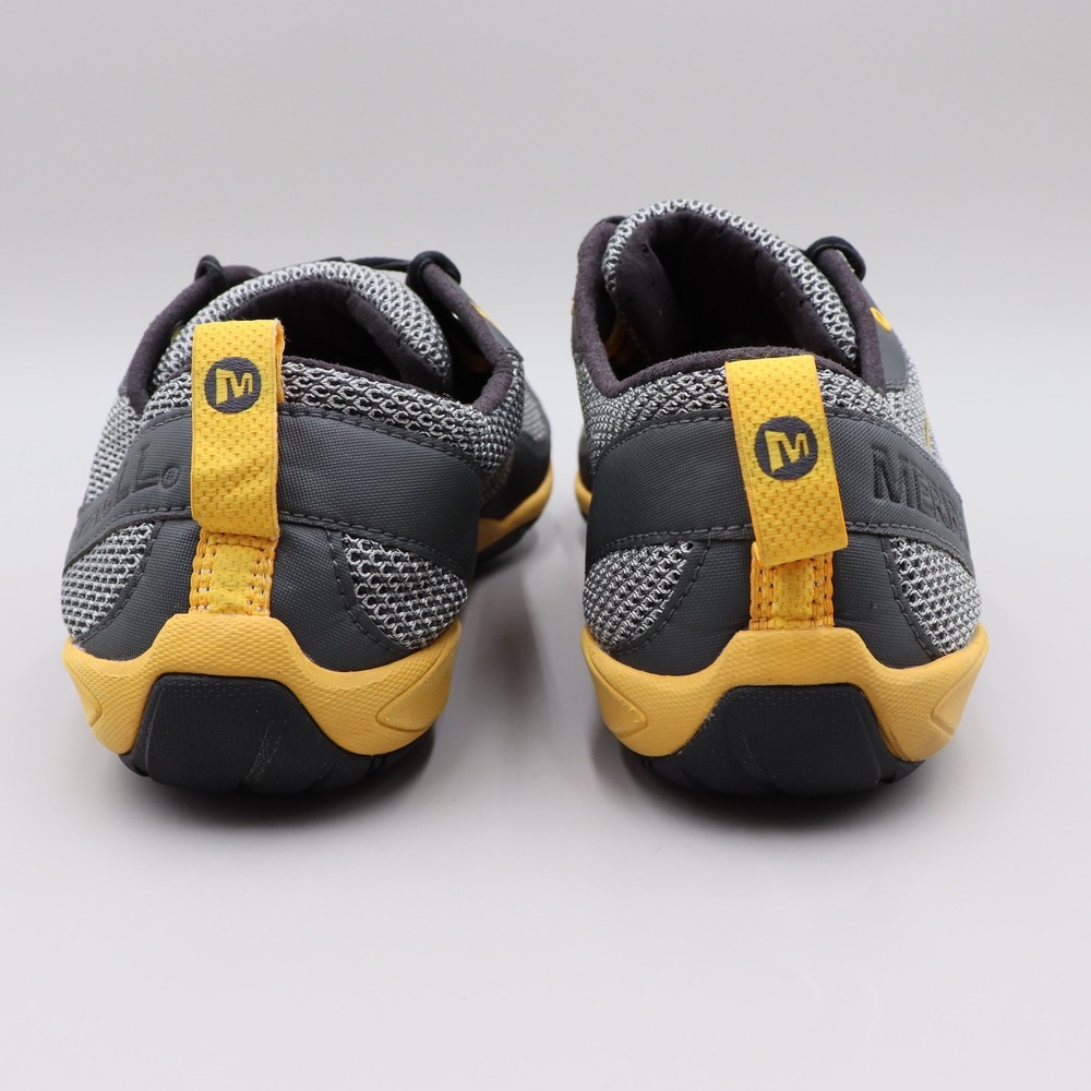 Merrell Mens Trail Glove Smoke Adventure Yellow Size 12 Minimalist Running Shoes - Picture 6 of 8